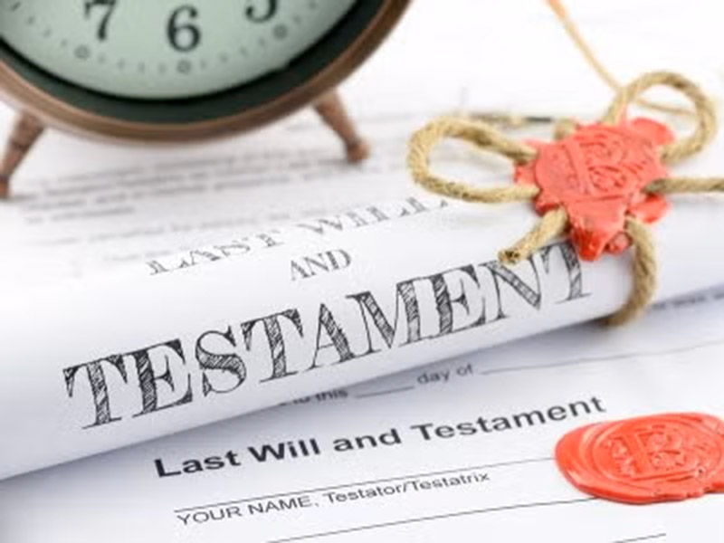 Document above a will, questioning if one should agree to be an executor in Tracy, CA