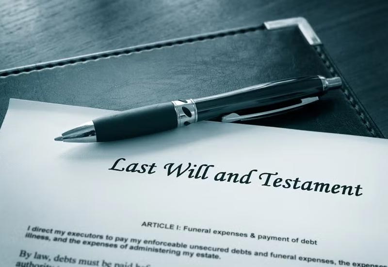 Last will Document prepared by a lawyer in Tracy, CA, ensuring legal protection for assets.