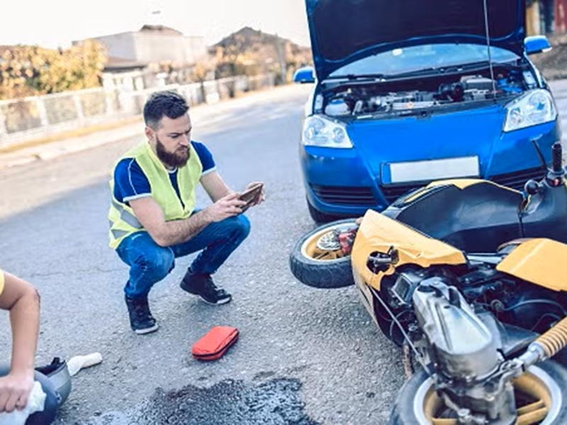 Officer at Motorcycle Accident incident in Tracy, CA