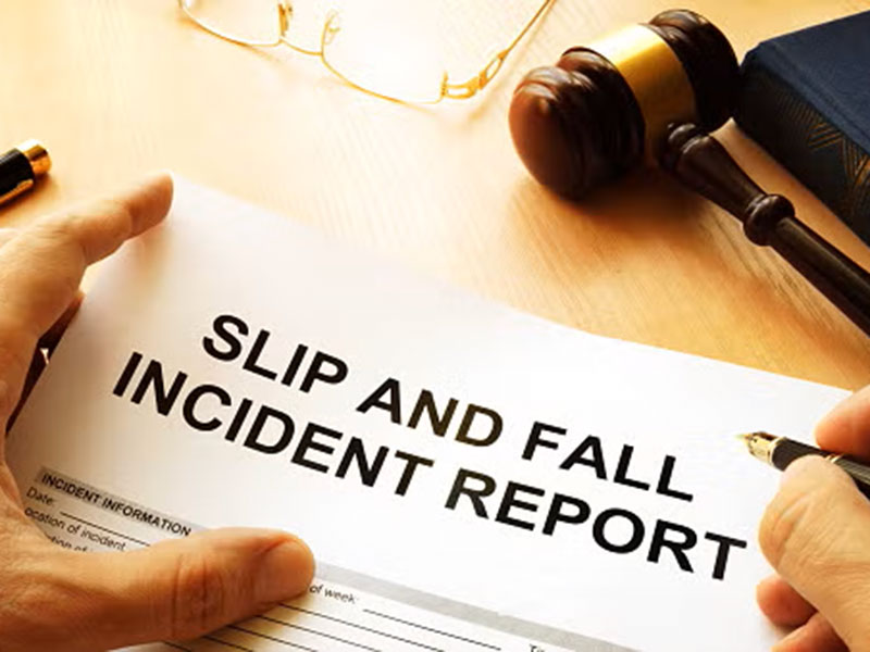 Lawyer to report Slip-and-Fall Incidents in Tracy, CA